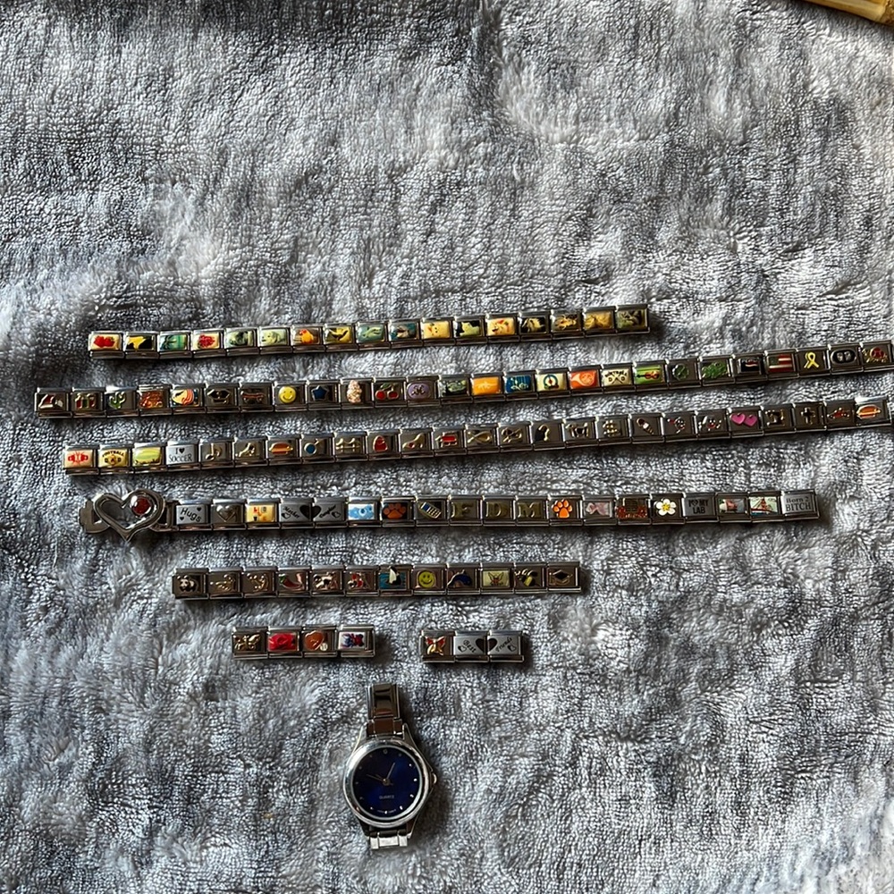 121 charms for bracelets & watch